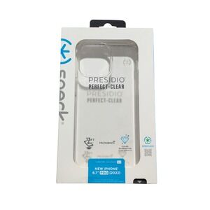 B9. Speck Presidio Perfect-Clear Case For Apple iPhone 14 Pro Max -‎ New!